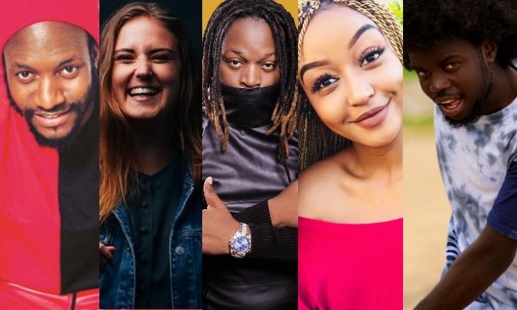 Winky D, Gemma Griffiths, Seh Calaz, Anita Jaxson and Van Choga.