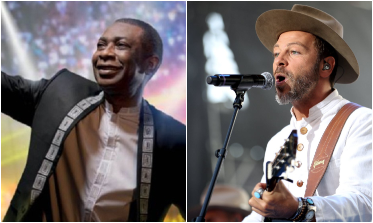 Youssou N'Dour et Christophe Maé.