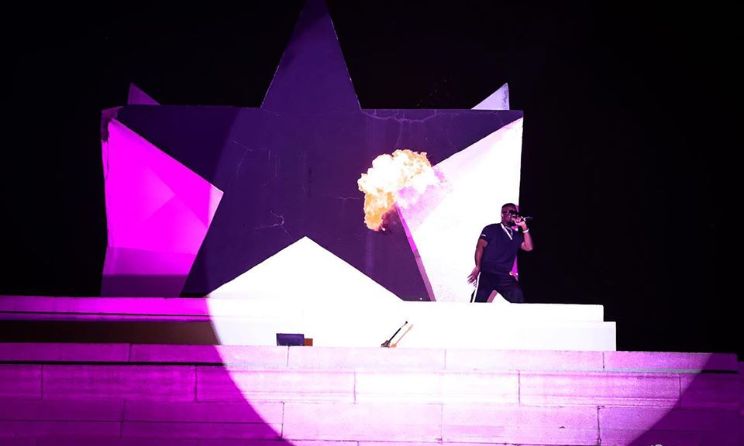 Sarkodie performing on Black Star Gate. Photo: ROB Photography
