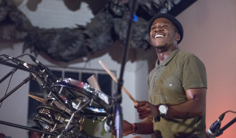 Thabo 'Smol' Mabogwane of South African house duo Black Motion. Photo: Goethe-Institut