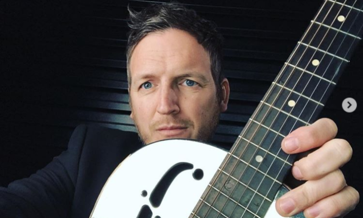 Guitar.com editor-in-chief Chris Vinnicombe. Photo: Twitter