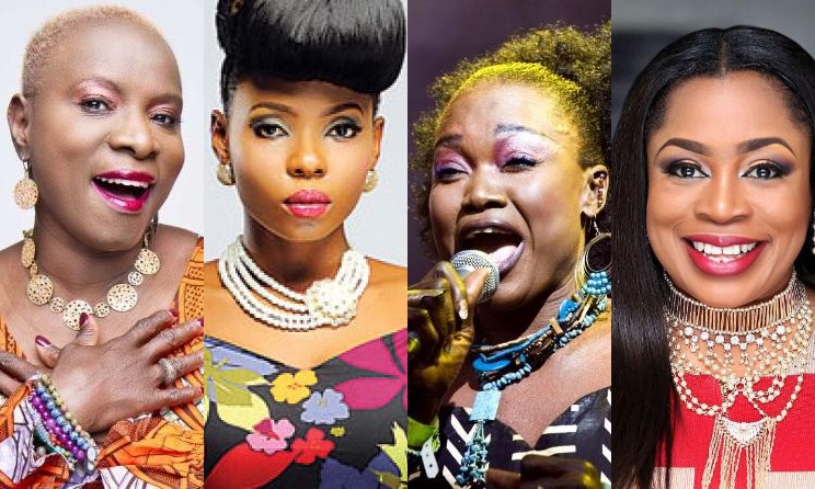 Angelique Kidjo, Yemi Alade, Oumou Sangaré and Sinach.