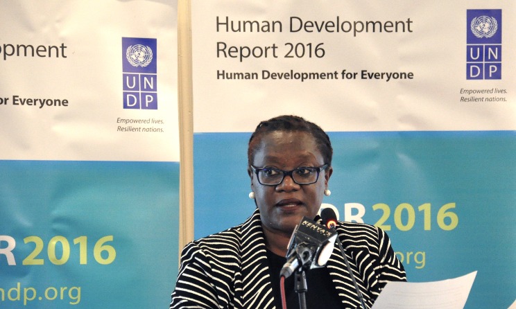 UNDP Kenya country director Amanda Serumaga.