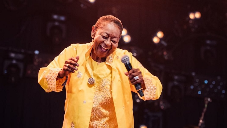 La chanteuse originaire de Trinite-et-Tobago Calypso Rose.