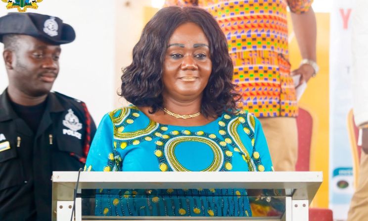 Minister of Tourism, Arts and Culture Barbara Oteng Gyasi.