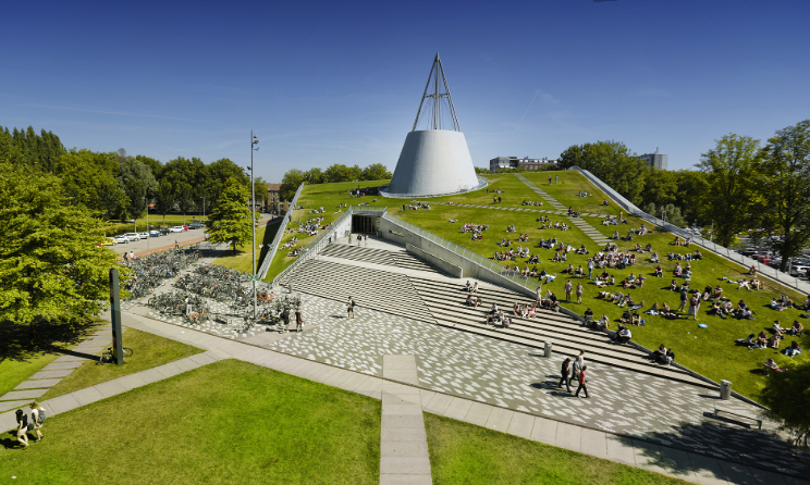 The Delft University of Technology. Photo: TU Delft