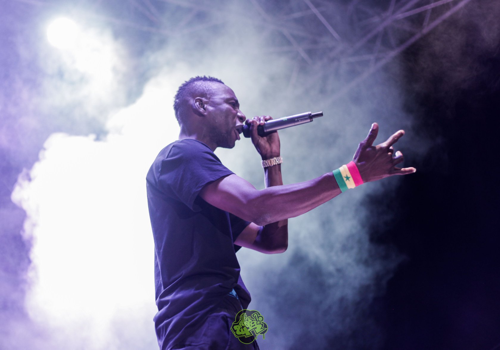 Ambiance sur la scène du festival sénégalais de hip hop Festa2H (Photo) : Facebook Officiel.