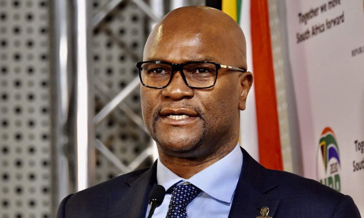 South African Minister of Sports, Arts and Culture Nathi Mthethwa.