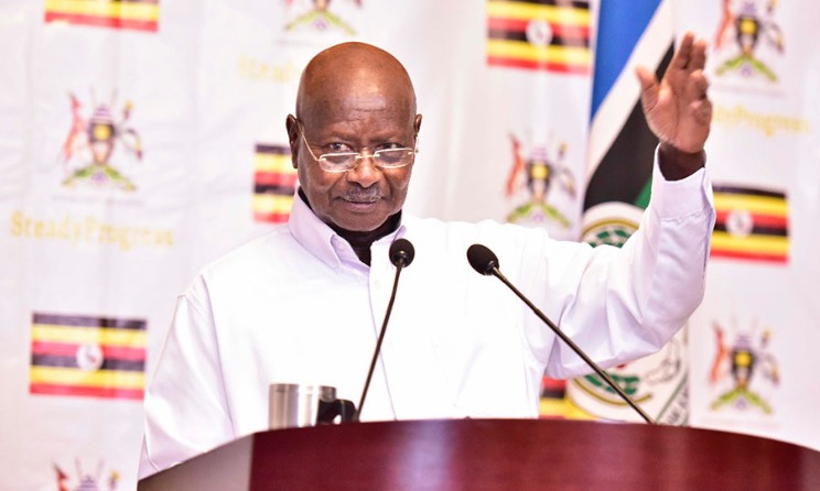 Ugandan President Yoweri Museveni.