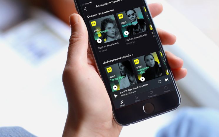 Each featured artist on the channel has curated a 20-track playlist.