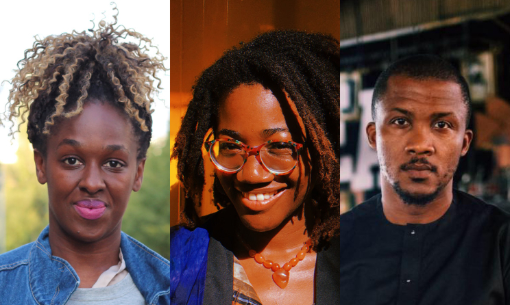 Pamela Owusu-Brenyah, Jumoke Adeyanju and Wale Davies. Photo: Pop-Kultur