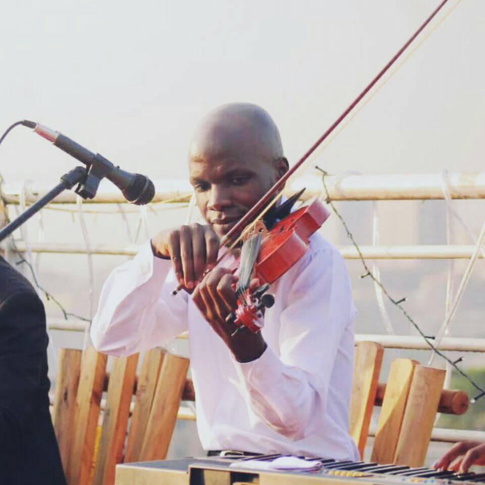 Allan Watson Waswa at an event at The Five Horsemen in Kampala