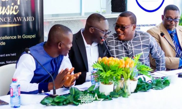 Stakeholders at the 2020 Ghana National Gospel Music Awards in Accra on 25 September.