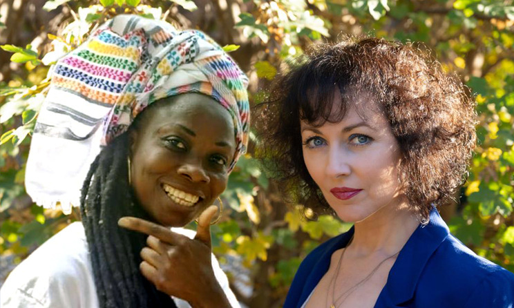 Isa-Aura et Gina d'Affiniam.