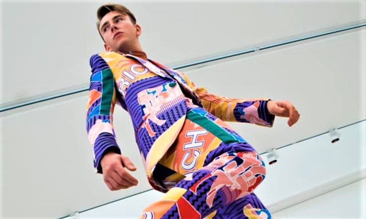 Josh Middleton wearing Rich Mnisi. Photo: Antoinette Reinecke
