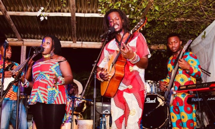 The application deadline is 28 February 2021. In the photo: Isack Abeneko and band