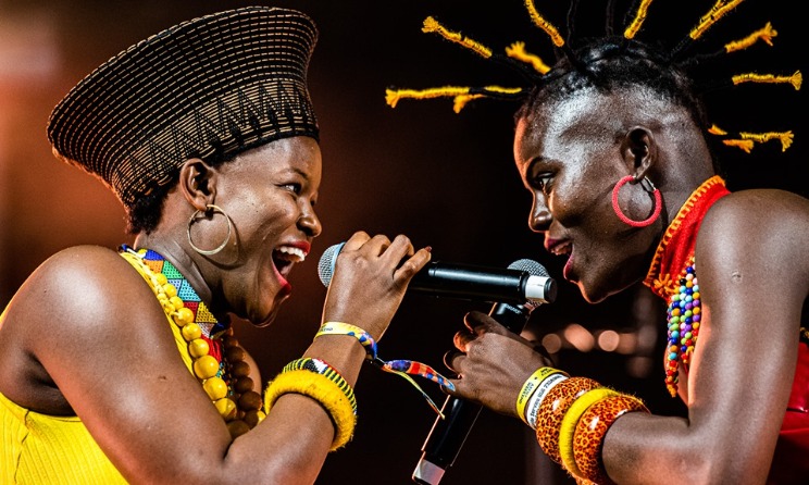 GRRRL is an all-female electronic collaborative project that was brought together by In Place of War.