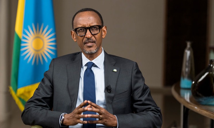 Rwandan President Paul Kagame.