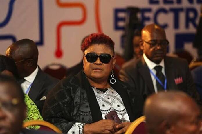 La chanteuse congolaise Tshala Muana.