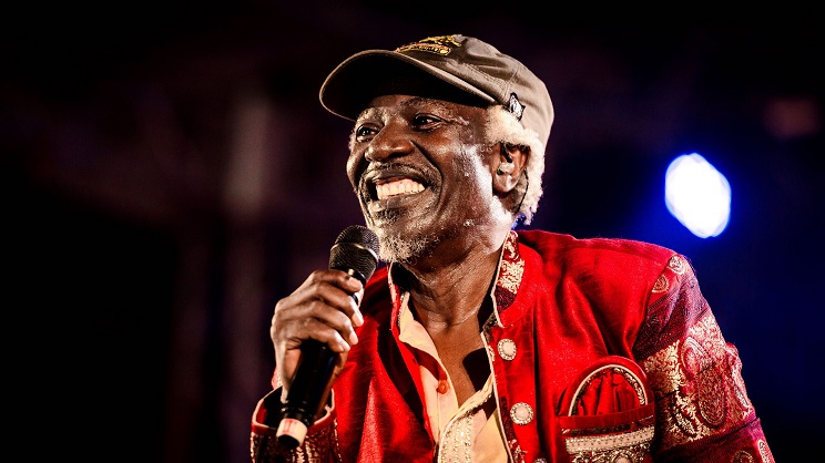 La star du reggae Alpha Blondy. (Source photo) : ArchéoJazz.