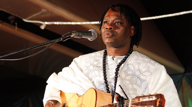 Le chanteur sénégalais Baaba Maal.