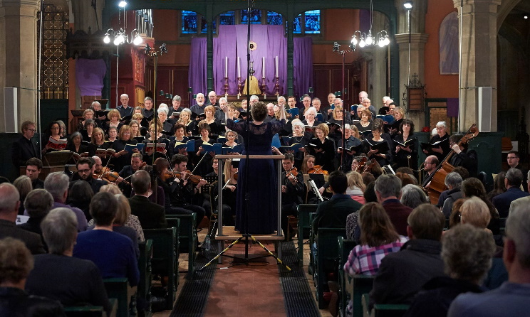 The deadline for submissions is 22 March 2021. In the photo: Chiswick Choir. Photo: Facebook