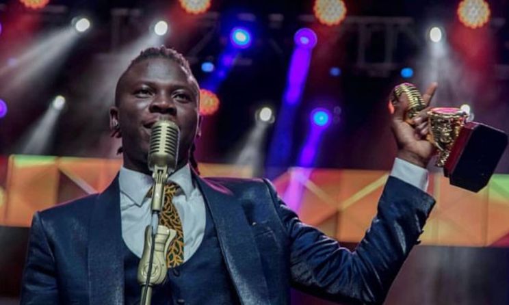 Ghanaian dancehall singer Stonebwoy. Photo: Rob Photography