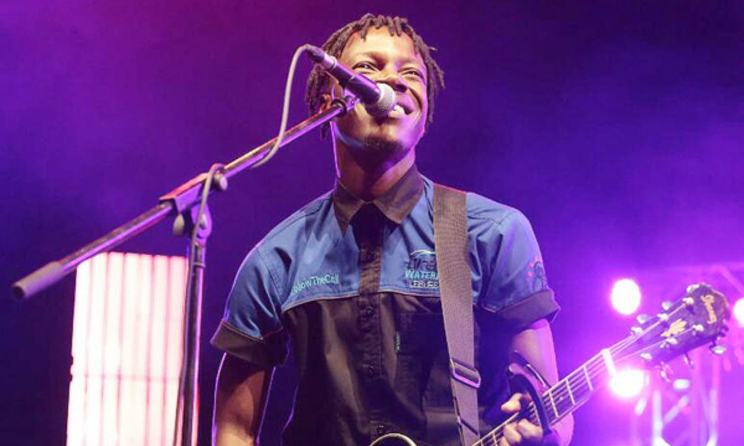 Zimbabwean musician Mbeu.