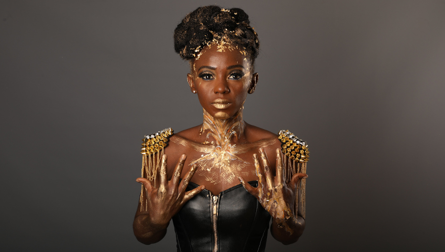 La chanteuse gabonaise Pamela Badjogo (Photo) : djolo.net.