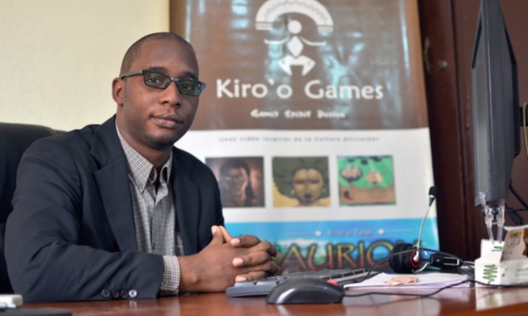 The winners in each category will receive a certificate. Photo: Cameroonian programmer and game designer Guillaume Olivier Madiba