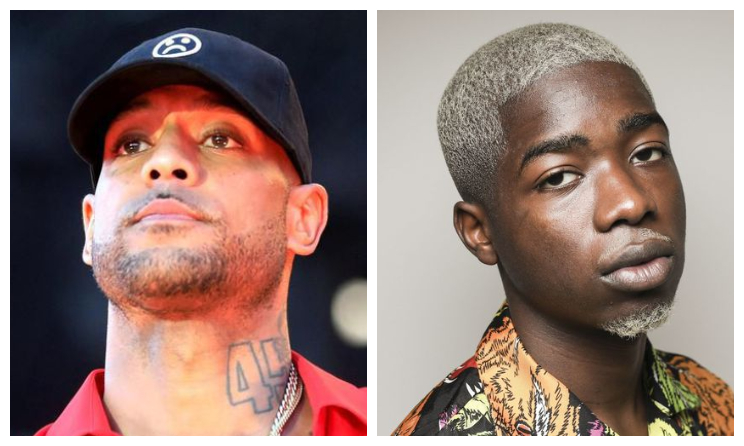 Booba et MHD.