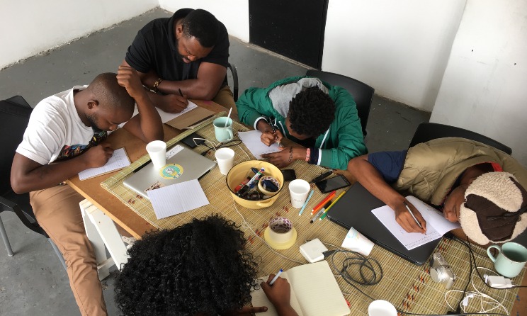 Swiss photographer Flurina Rothenberger was awarded a three-month residency in Johannesburg in 2018 during which time she worked closely with a group of young creatives from Katlehong to produce an issue of Nice Magazine. Photo: Flurina Rothernberger