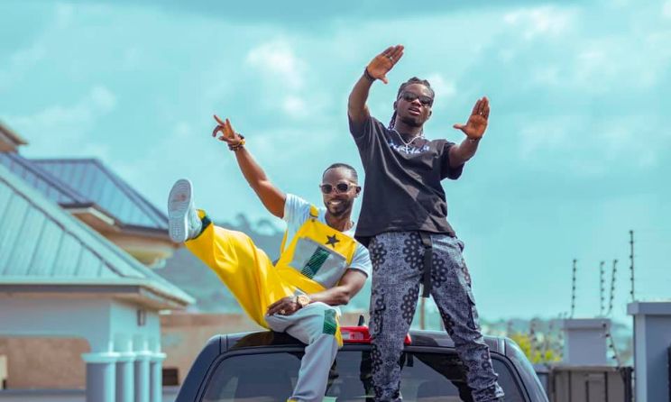 Okyeame Kwame and Kuami Eugene.