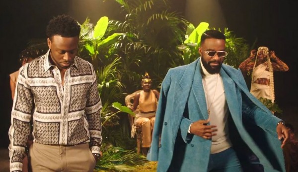 Capture YouTube du clip "Un coup" de Fally Ipupa feat Dadju.