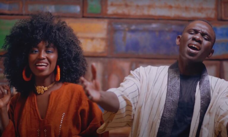 Inna Modia et Pape Diouf (Photo) : capture d'écran.
