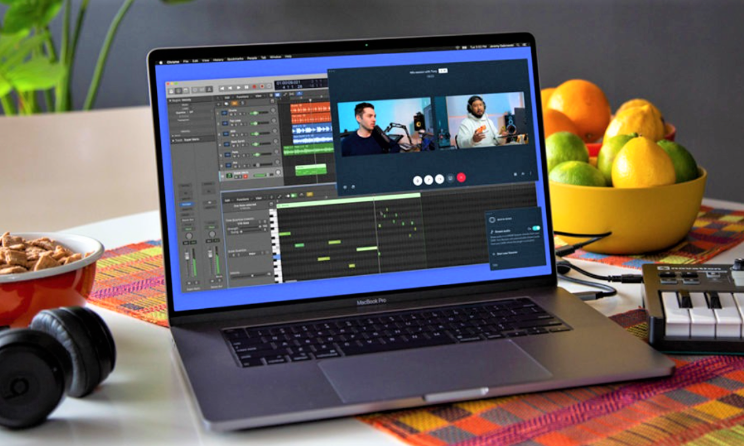 The tool lets users connect with collaborators, share their screens and stream DAW audio.