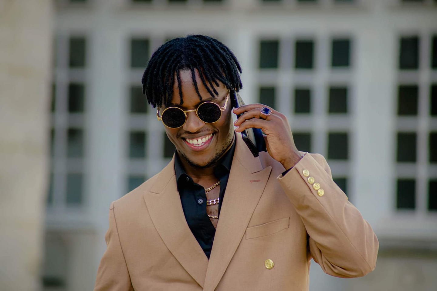 Le chanteur rwandais MK Isacco (Photo) : Facebook Officiel.