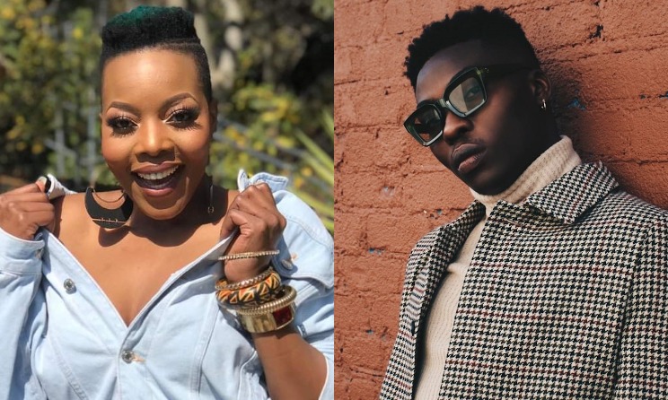 Nomcebo Zikode and Reekado Banks.