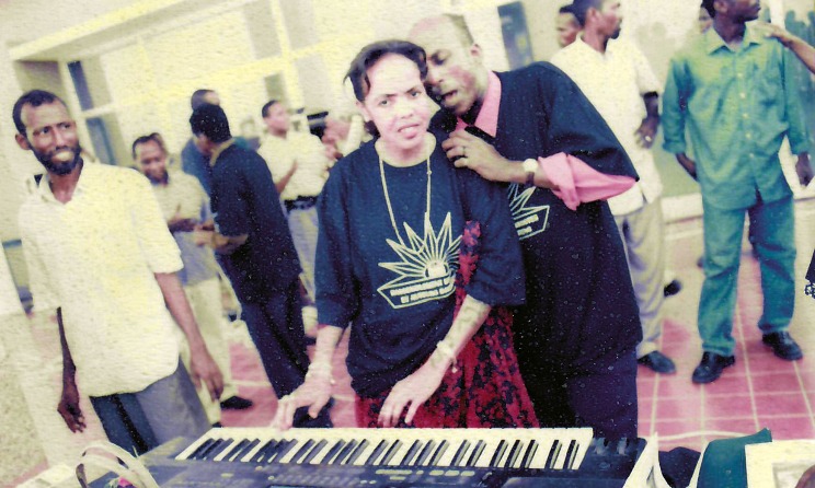 4 Mars Keyboardist and Singer Asha Hussein. Photo: Le Palais du Peuple
