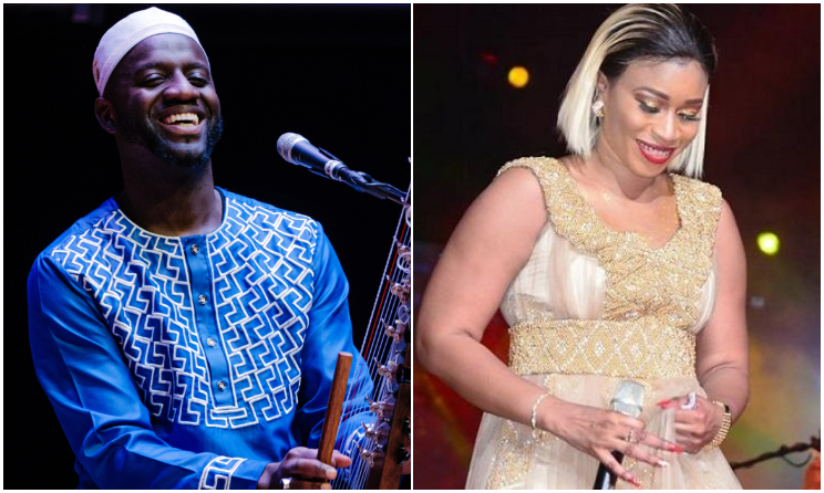 Seckou Keita et Aida Samb.