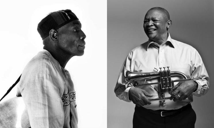 Oliver Mtukudzi et Hugh Masekela se sont rencontrés pour la première fois à Harare dans les années 80.