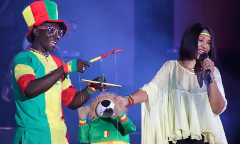 La chanteuse sénégalaise Viviane Chidid sur scène (Photo) : Facebook Officiel.
