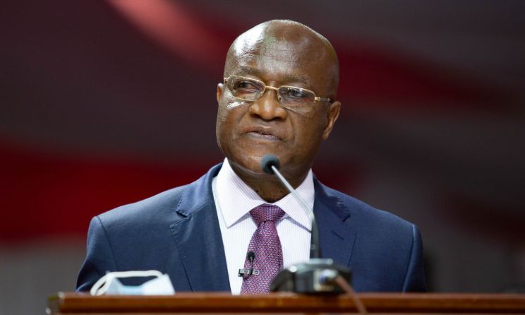 Ghana's Minister for Parliamentary Affairs and caretaker Finance Minister Osei Kyei-Mensah-Bonsu.