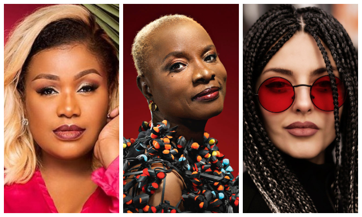 Barbara Kanam, Angélique Kidjo et Raja Meziane.