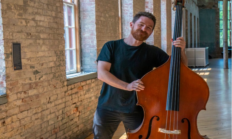Selected works will be performed by US bassist Will Yager. Photo: Stephanie Berger