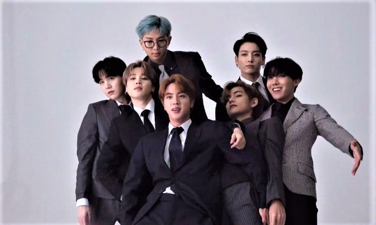 K-pop boy band BTS.
