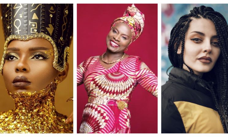 Yemi Alade, Angélique Kidjo and Raja Meziane.