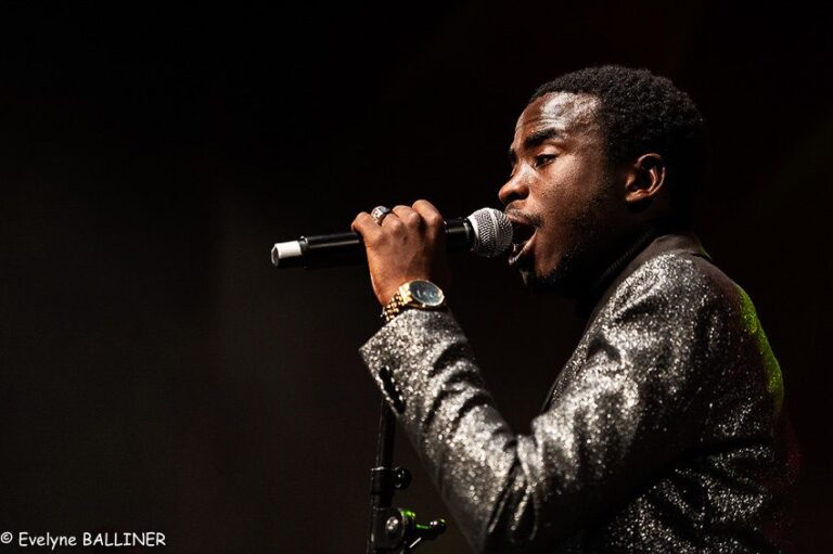 Le chanteur sénégalais Sidy Diop (Photo) : Evelyne Balliner.