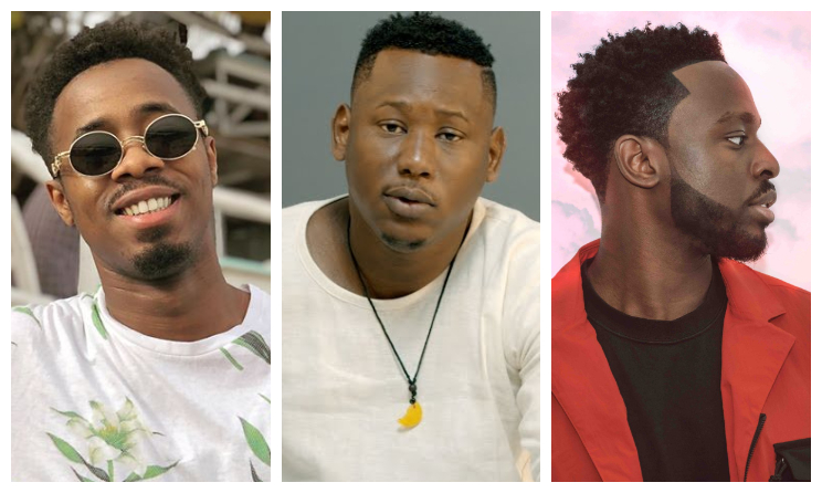 Hakill, Jahman et Dadju.