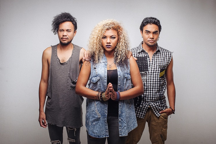 Le trio de rock malgache Kristel. (Photo) : Matchbox.